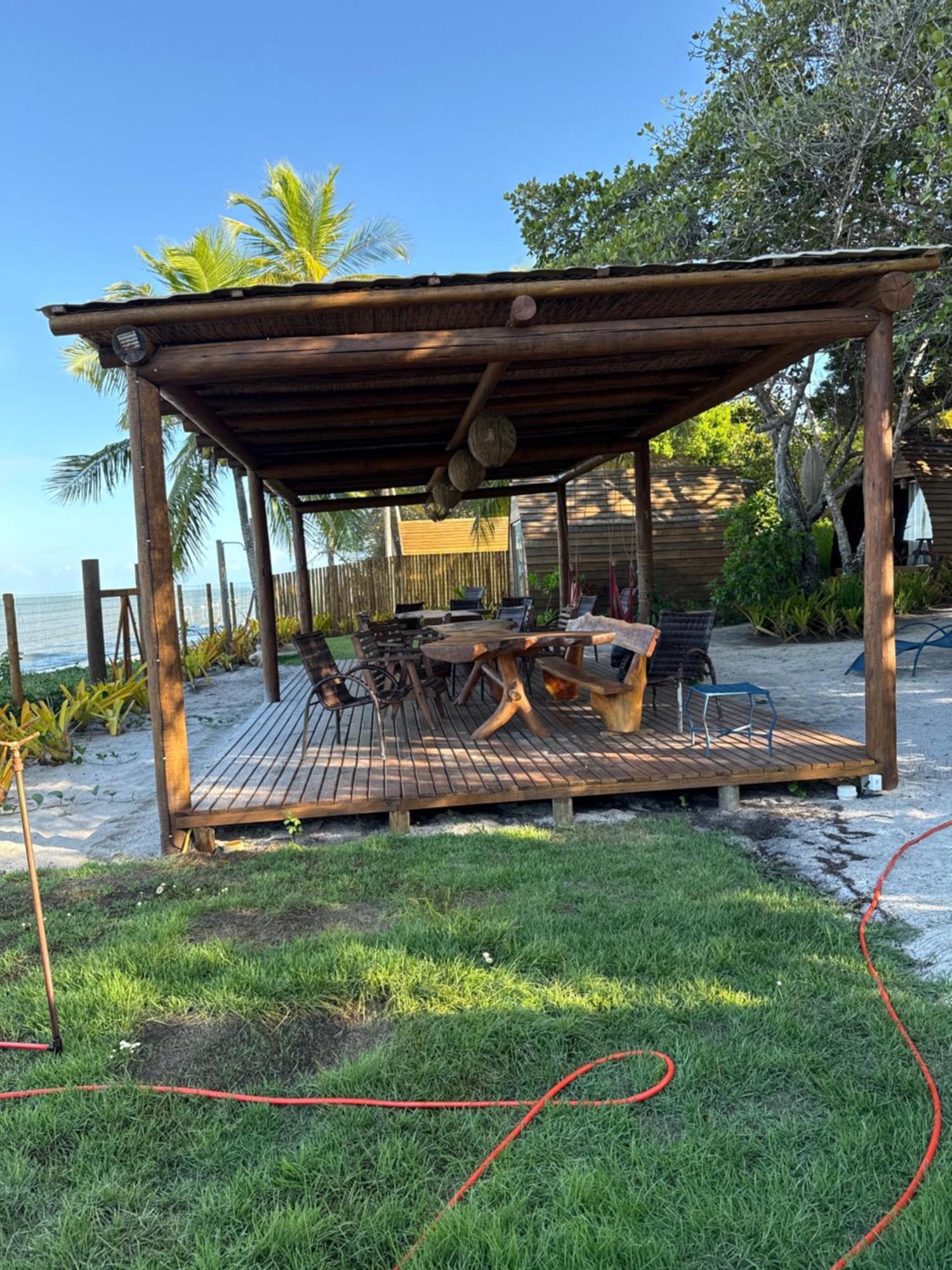 Ocas Pataxo Pe Na Areia Acampamento